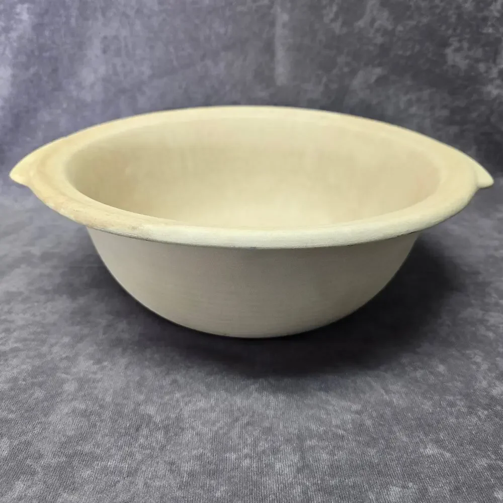 Pampered Chef Stoneware Large Baking Bowl Family Heritage Collection USA